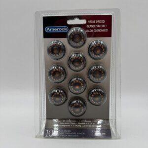 Amerock 10-Pack Oil-Rubbed Bronze Cabinet Knobs 1-1/4" Diameter New